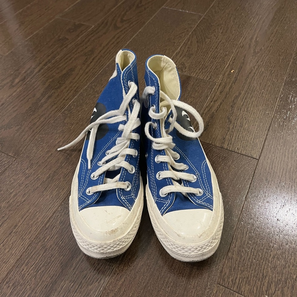 Comme des garçons Blue High-Top women’s Sneakers
